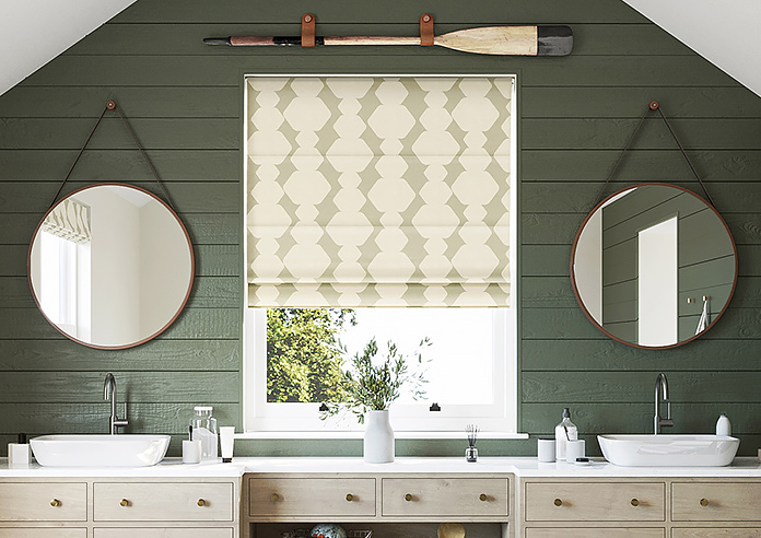 Construct, Clay - Twist&Fit Roman Blind - Image 3